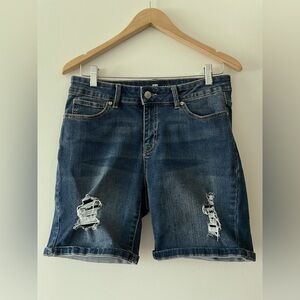 Route 66 Bermuda Shorts Blue Denim